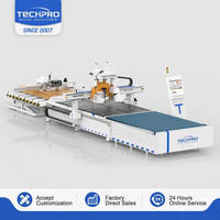 Routeur CNC de perçage et de nesting ATC 2130 pour le travail du bois, avec étiquetage automatique, entièrement automatique