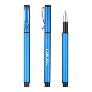 Bolígrafo de Metal con Logotipo Empresarial Personalizado de Alta Calidad, Tinta Azul y Roja, Ancho de Escritura de 0.5 mm, para Uso en Oficina y Promociones - Product Image 2