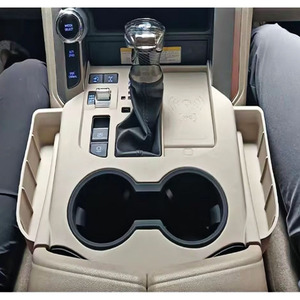 Pour 22-24 <span class=keywords><strong>Land</strong></span> <span class=keywords><strong>Cruiser</strong></span> LC300 contrôle Central Transmission tasse à eau Silicone Pad dédié intérieur boîte de rangement protection - Product Image 2