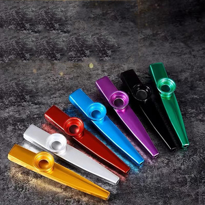 Instruments éducatifs <span class=keywords><strong>Kazoo</strong></span> en métal <span class=keywords><strong>Kazoo</strong></span> en alliage d'aluminium pour enfants - Product Image 2