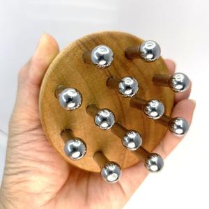 Peine Gua Sha de Acero Inoxidable 304 con Puntas Gruesas para Masaje Abdominal, Masaje de Meridianos y Alivio del Dolor - Product Image 5