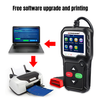 Herramienta de Diagnóstico de Vehículos KONNWEI KW680 de Alta Precisión para Todos los Motores de Gasolina de 12V y Protocolos OBD2