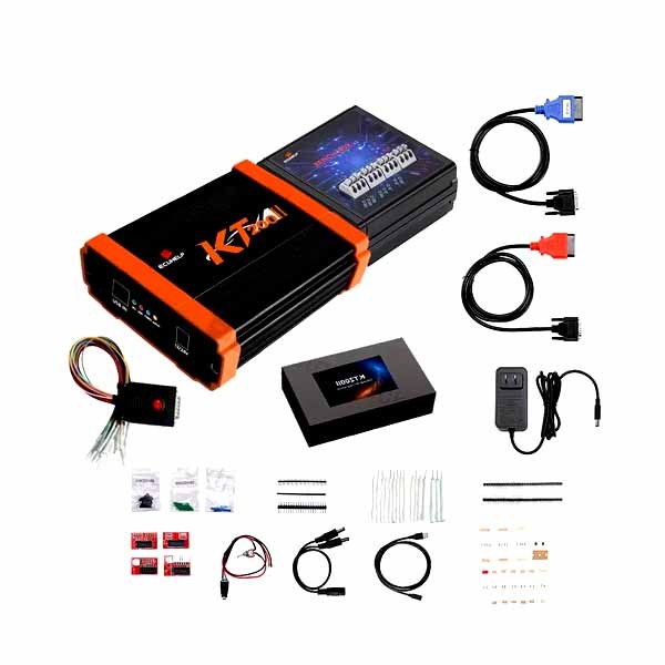 (bssy)Chip Tuning KT200II ECU Programmer + USB Dongle Optimized Hardware Support Maintenance DTC OBD/BOOT/BDM/JTAG
