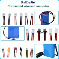 Baterai Li-ion Isi Ulang 22.2V 24Ah 18650 21700 yang Dapat Disesuaikan, Paket Baterai Lithium 44.4V 15Ah 20Ah 30Ah 35Ah untuk Robot UGV dan Skuter