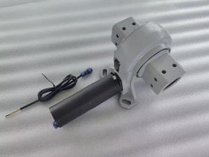 Motore 24VDC + Riduttore di Rotazione per Sistema di Inseguimento Solare, 6 Pollici per Tracker di Piccola Scala - Product Image 1