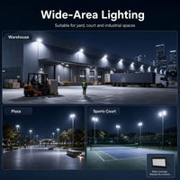 Poteau d'éclairage LED haute qualité IP65 pour extérieur, projecteur LED pour terrains de sport, stades de football et de soccer