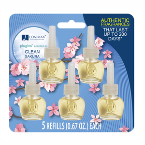 3 pz/scatola ricariche di olio profumato ai fiori di ciliegio nuovo <span class=keywords><strong>Design</strong></span> olio essenziale da 0.67 once deodorante per ambienti <span class=keywords><strong>diffusore</strong></span> a bastoncini olio di ricarica - Product Image 3