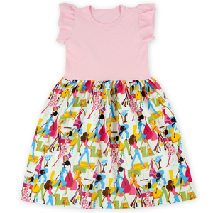48BQA236 Yihong Flower Pattern Sleeveless Summer <strong>Dress</strong> Party <strong>Dresses</strong> <strong>for</strong> 8 <strong>Year</strong> <strong>Old</strong> Girls One Piece Girls Party <strong>Dresses</strong> - Product Image 6