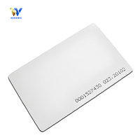 Kartu Akses RFID CR80 Tahan Air Sampel Gratis 125KHz Kartu Pintar Plastik PVC Kartu Bisnis NFC Pembayaran Hotel