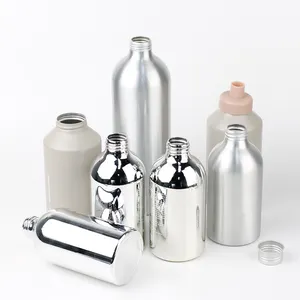 Botellas de aluminio personalizadas para pulverizar, botella de agua pulverizada para viaje, Perfume, 500ml