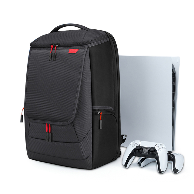 BUBM Custom Travel Carry Games Backpack Back Bag for Sony PS5 Accessories Black Opp Bag Ce Other Game Accessories for Case
