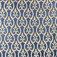 Tissu textile décoratif à la maison de Chenille tissé par jacquard de conception florale européenne de haute précision pour les meubles et les rideaux de luxe