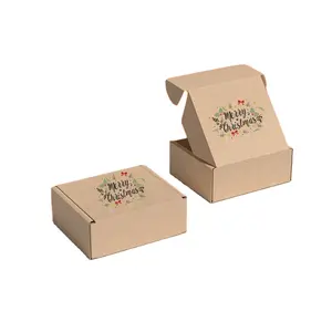 Бесплатный дизайн, китайские дешевые крафт-почтовые ящики, гофрированная картонная коробка, почтовые ящики, Пользовательский логотип с вставкой