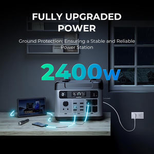 Generador Solar Portátil P2001 PLUS CGJ 3200W 2048Wh LiFePO4, Onda Sinusoidal Pura, Controlador MPPT, Control Remoto, Encendedor de Cigarrillos, Enchufe UK - Product Image 3