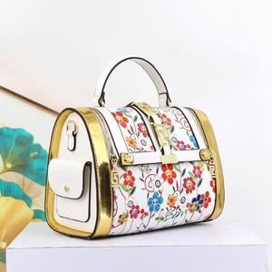 Женская сумка с цветочным принтом, 28 см - Product Image 5