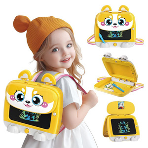 Tablette de <span class=keywords><strong>dessin</strong></span> LCD multifonctionnelle Yuglow pour enfants, portable, avec sangle d'épaule, jouet éducatif précoce, cadeau - Product Image 1