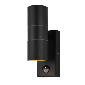 Sensore di movimento a cilindro in acciaio inossidabile lucido ip65 applique da parete per esterni up down 85-265v - Product Image 6