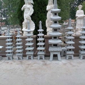 Granieten Japanse Stijl Tuin Stenen Lantaarn Outdoor Decoratie Lantaarn - Product Image 3