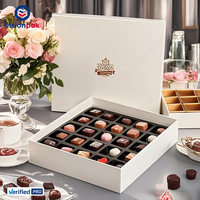 Boîte alimentaire personnalisée unique rose de qualité alimentaire pour restaurant, bento, livraison, plats à emporter, fête, plateau de dégustation de chocolat, plateau de déjeuner