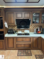 Ensemble de cuisine moderne complet d'usine Yimu avec panier de tiroir de robinet d'armoires modulaires-pour centre commercial ou cave à vin