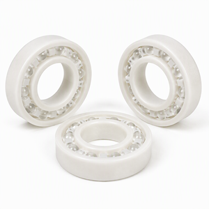 6006 PP PE Plastic <b>Glass</b> Ball Bearing 30x55x13mm Open Anti Acid Alkali Salt Corrosion Resistant for Chemical Food Equipment - Product Image 6