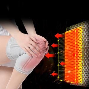 Ginocchiere in Grafene Termiche Riscaldanti a Compressione, Protezione per Gambe Fredde, con <span class=keywords><strong>Assenzio</strong></span> Lavorato a Maglia, per Anziani e per la Protezione delle Gambe - Product Image 2