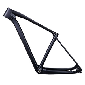 Vélo de montagne en fibre de carbone intégrale pas cher, 29 <span class=keywords><strong>pouces</strong></span>, <span class=keywords><strong>cadre</strong></span> de vélo de montagne à suspension arrière rigide, BB92, axe traversant 12x142, MTB Bicicleta - Product Image 2