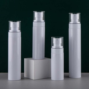 Fine Mist Spray Bottle PET Flat Top Plastic Bottle High Quality Black White Transparent Plastic Bottle - Product Image 6