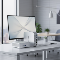 Nuevo Mini PC OpenClaw Intel AI Serie MQ I3-1215U Octa Core, RAM LPDDR5 + SSD NVME, Gráficos Iris Xe, WiFi6, BT5.2, Windows 11 Pro