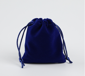 Pochette cadeau en velours 15,5*11,5 cm pour bijoux, dés en satin, personnalisation du logo, toucher velours, impression couleur jute - Product Image 6