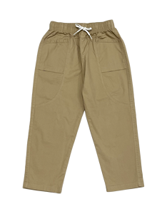 Service OEM Vietnam taille mi-élastique respirant 0.2 kg production OEM/ODM vêtements pour enfants en bas kaki uni - Product Image 6