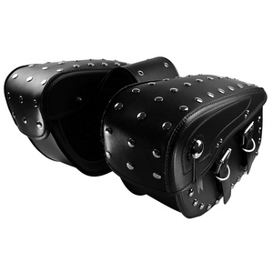 <span class=keywords><strong>Sacoche</strong></span> latérale pour moto, noir/marron, <span class=keywords><strong>sacoche</strong></span> à outils, <span class=keywords><strong>sacoche</strong></span> de selle pour Harley <span class=keywords><strong>Sportster</strong></span> XL 883 <span class=keywords><strong>1200</strong></span> Touring Dyna Softail Glide - Product Image 1