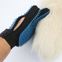 Gant de toilettage double face pour animaux de compagnie (chiens et chats) à 259 picots, brosses pour animaux de compagnie, meilleur vente, prix d'usine