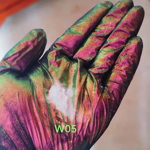 Poudre de mica de caméléon d'aurore de couleur blanche d'hypershift de qualité cosmétique - Product Image 5