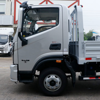 Truk Foton Ollin 4x2 Tugas Berat Baru Mesin Diesel Cummins 170HP Kapasitas Tangki Kargo Kolom 10T Euro 6