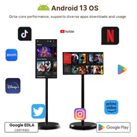 Moniteur intelligent à écran tactile Android 12 Portable LCD Incell IPS HDR pour les réunions Ordinateur portable Utiliser HDR Incell Screen pour la salle de réunion