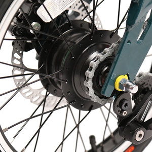 TXED Europäisches Lager Elektrisches Leicht Faltbares Fahrrad Bürstenloser 36V/250W Motor 10,4Ah Elektrisches Klapprad - Product Image 3