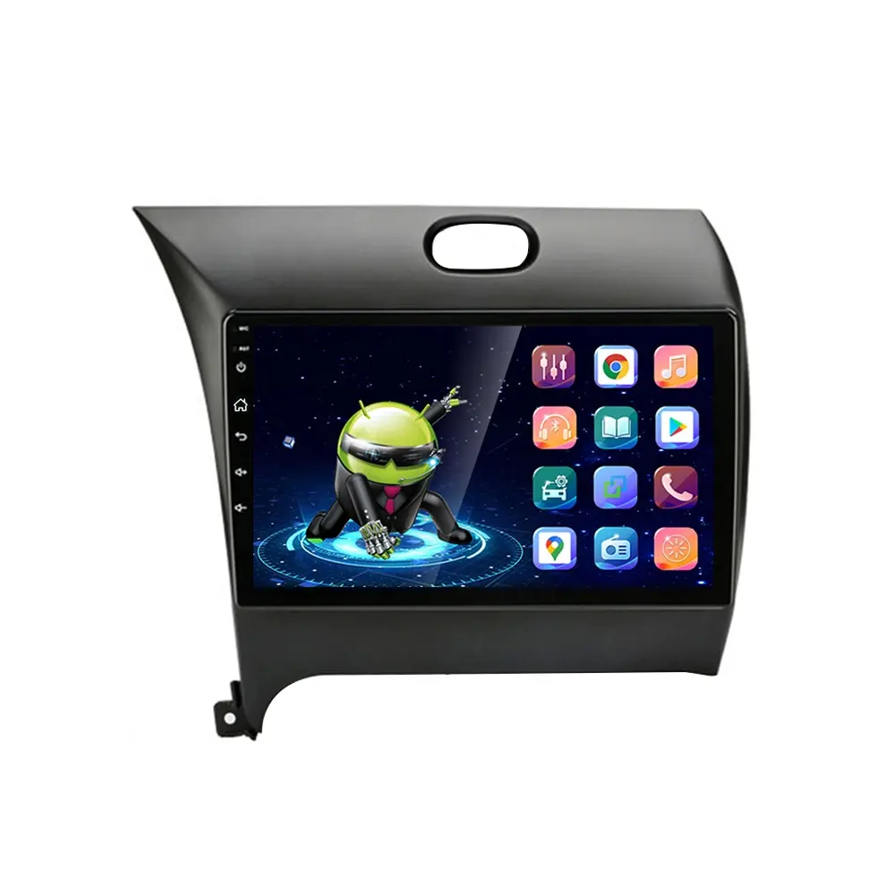HD multimedia 9 inch android auto video radio 1 + 16GB navigation BT Car DVD player für Kia K3 Forte 2013-15