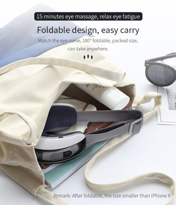 Groothandel Ai Voice Eye Care Massager Muziek Trillingen Opvouwbare Oogmassageapparaat Met Warmtecompressie - Product Image 5