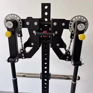 <span class=keywords><strong>Machine</strong></span> multifonctionnelle d'entraînement de la force pour la poitrine et les bras, avec plaques de poids, pour les levées latérales, mobile, pour salle de sport - Product Image 4