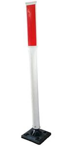 Delineador de Seguridad de Tráfico Flexible de PE, bolardo de rebote antiimpacto, poste de advertencia de tráfico resistente a impactos, Base TPR de pie - Product Image 3