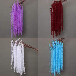 Nouvelles fleurs artificielles suspendues Roulis en soie, décoration de mariage, style Mori, inspirées de Monet, accessoires de photographie en extérieur - Product Image 4