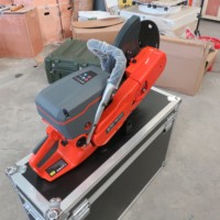 Nouvelle machine à découper les murs en béton armé de haute qualité, à double roue industrielle, à direction opposée, avec une profondeur de coupe de 115 mm