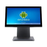 Système de point de vente à double écran Android 15,6 pouces 14 pouces, écran tactile de bureau, terminal EPOS pour magasin de détail