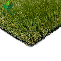 Gazon artificiel dense et luxuriant à prix de gros – Moquette synthétique haut de gamme pour aménagement paysager et jardin domestique