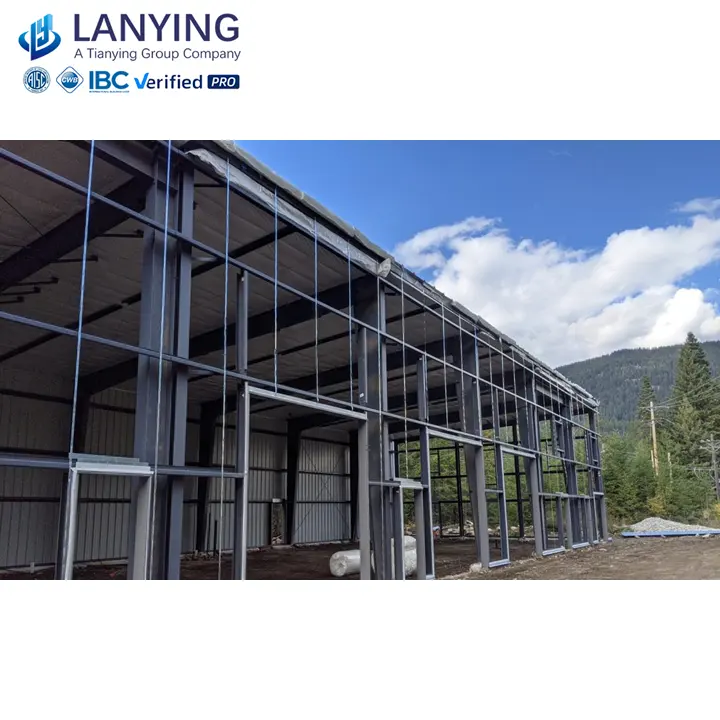 American Most Popular Durable And Low Cost Prefab Steel Structure Warehouse For Sale