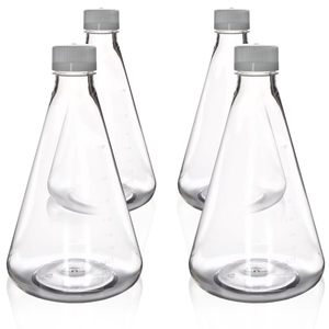 Nalgene - Frasco Cónico de Cuello Ancho de Acrílico de 1 L para un Solo Uso, Resistente a la Corrosión, Seguro para Experimentos Químicos, Consumibles No. 4115-1000 - Product Image 4
