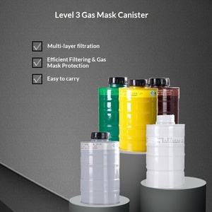 Filtro a Carbone Attivo per Maschera Antigas, Protezione da Particelle Radioattive e Altamente Tossiche, per Rivenditori - Product Image 2