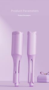 <span class=keywords><strong>Fer</strong></span> à boucler à trois barils <span class=keywords><strong>pour</strong></span> <span class=keywords><strong>cheveux</strong></span>, petit et grand volume, ondulation d'eau, avec affichage de la température LED - Product Image 5