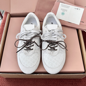 Scarpe da Corsa Casual da Donna Stile Coreano, Modello Tedesco con Chiusura a Lacci, Tendenza Moda, Tomaia in Pelle Bovina Ispirata a <span class=keywords><strong>Forrest</strong></span> <span class=keywords><strong>Gump</strong></span> - Product Image 1